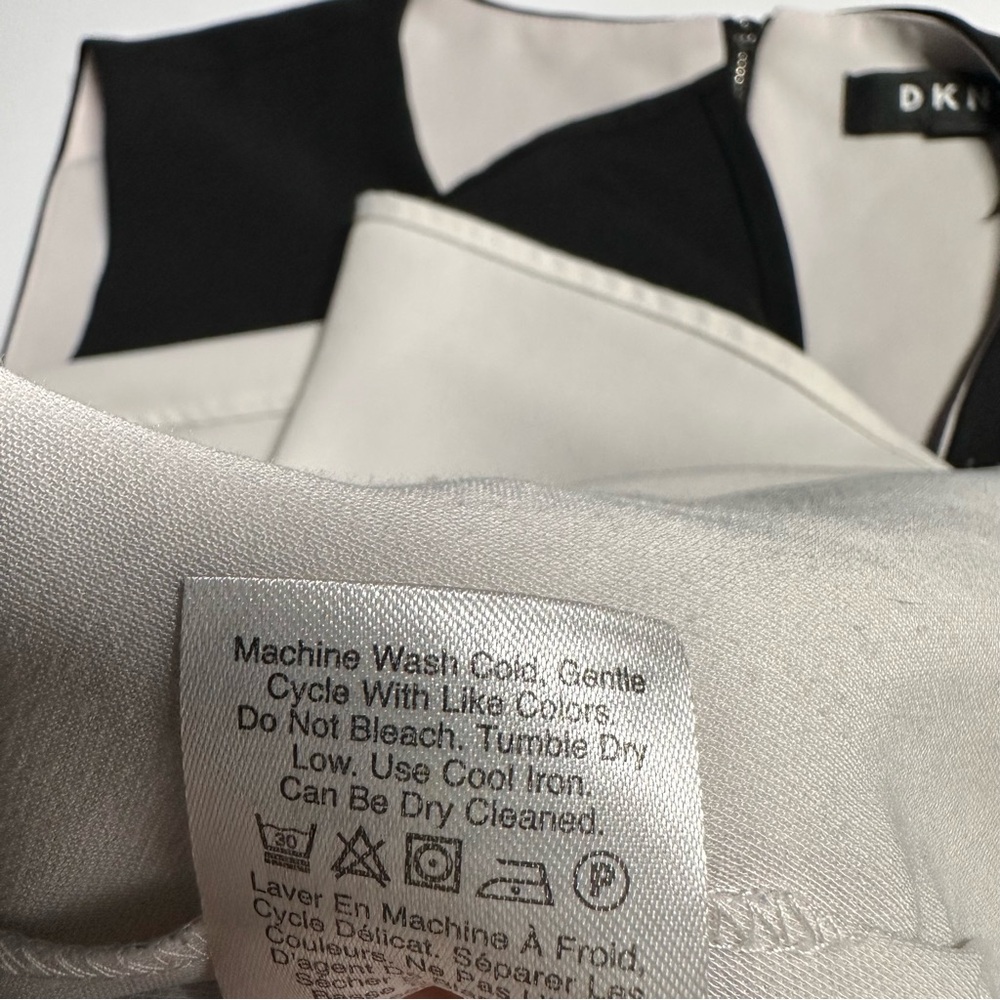 DKNY Black Sleeveless Tank Top Size L, Monotones Minimalist Office Career Work - Picture 7 of 10